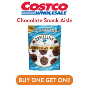 Costco Wholesale Chocolate Snack Isle. Buy one Get One