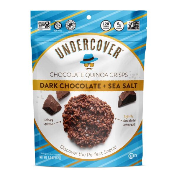 Dark Chocolate + Sea Salt - Undercover Snacks